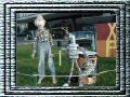 The Scarecrow and the Hansens tinman made by set designer Rita Obermeyer